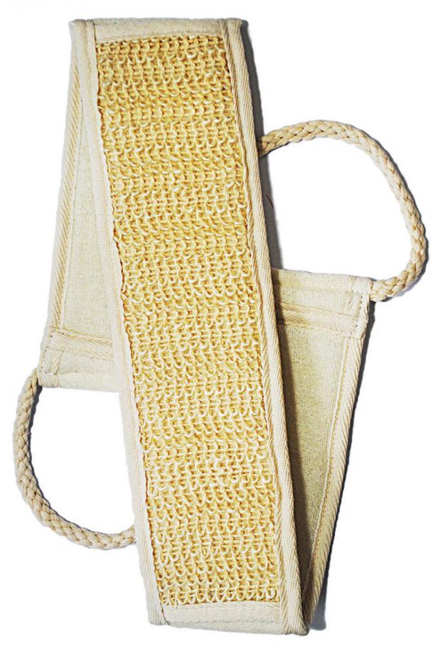 Мочалка для тела Beauty Format натуральная крапива и хлопок пояс 1 шт 151₽