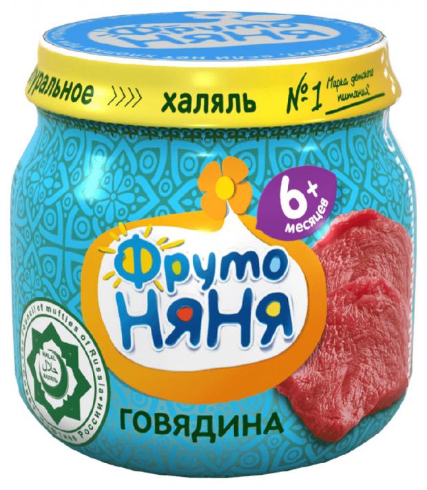 

Пюре «ФрутоНяня» Халяль из говядины с 6 мес, 80 г