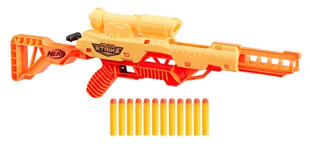 

Бластер NERF Альфа Страйк Вулф LR 1 E7567