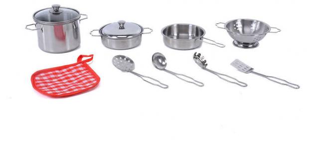 Набор металлической посуды One Two Fun 800₽