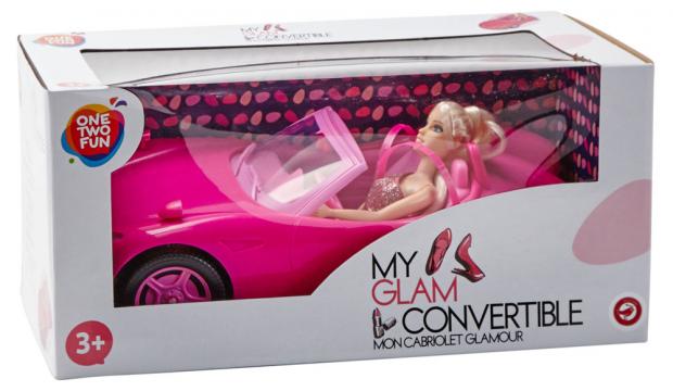 

Кукла с кабриолетом ONE TWO FUN
