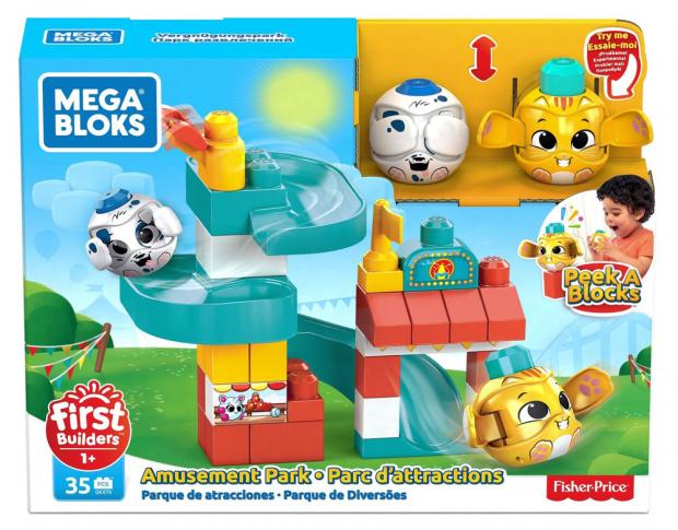 

Конструктор Mega Bloks GKX70 Прячься и катайся, 35 деталей