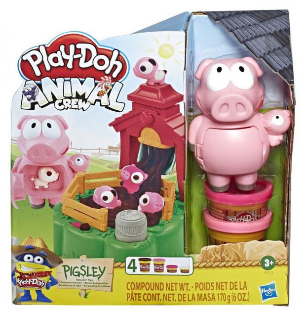 

Набор для лепки Play-Doh Hasbro E6723 Озорные поросята