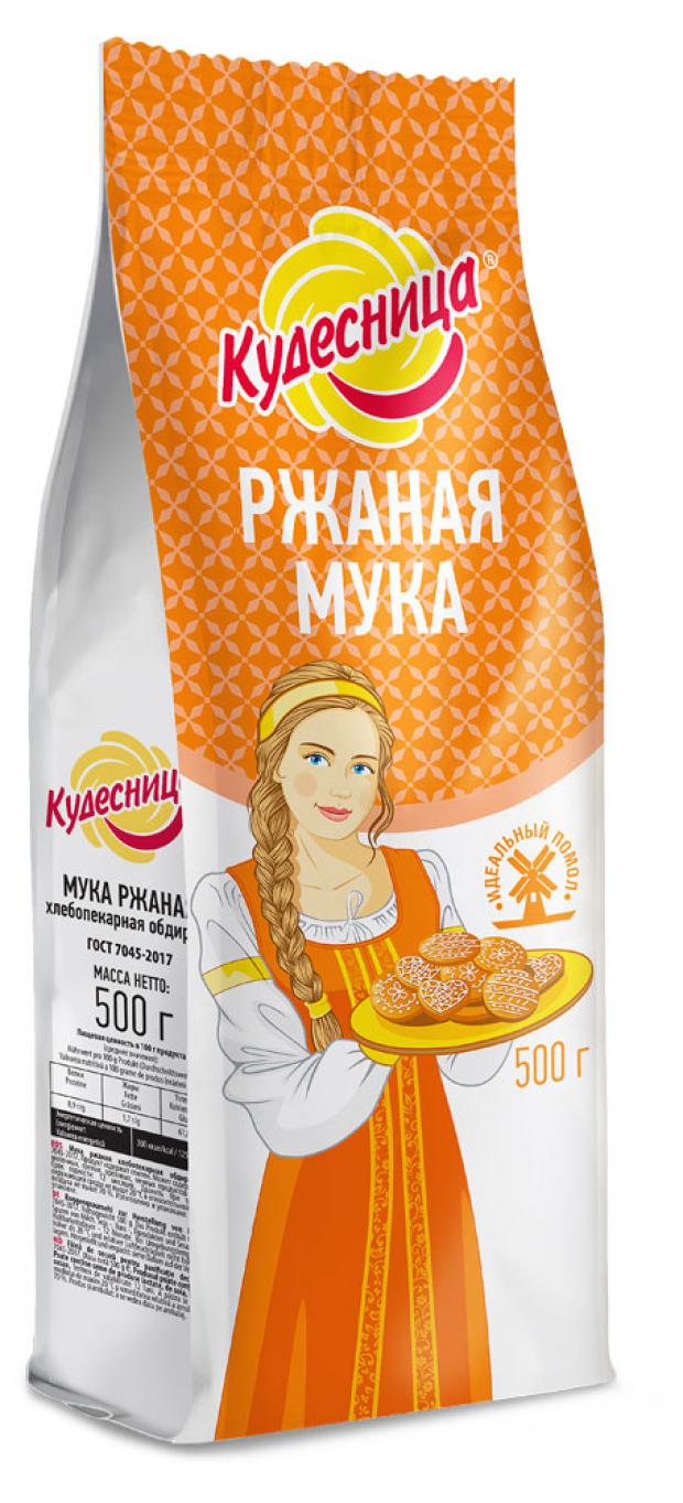 

Мука ржаная «Кудесница», 500 г