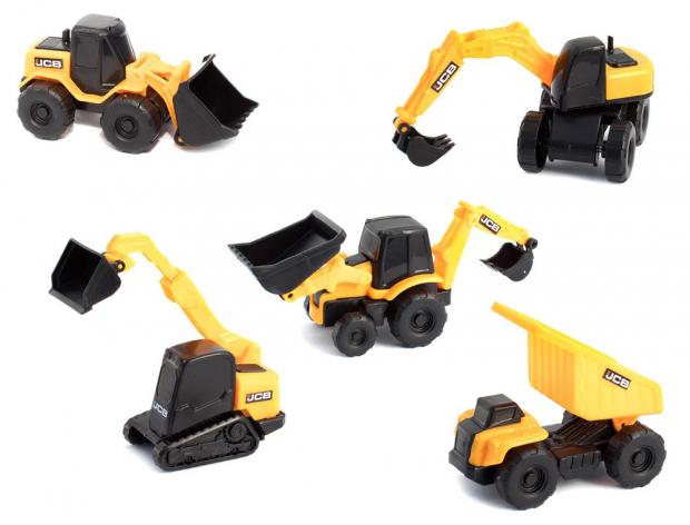 

Набор JCB Mini Moverz Строительная техника, 5 предметов