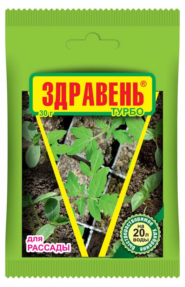 

Удобрение для рассады «Ваше хозяйство» Здравень турбо, 30 г