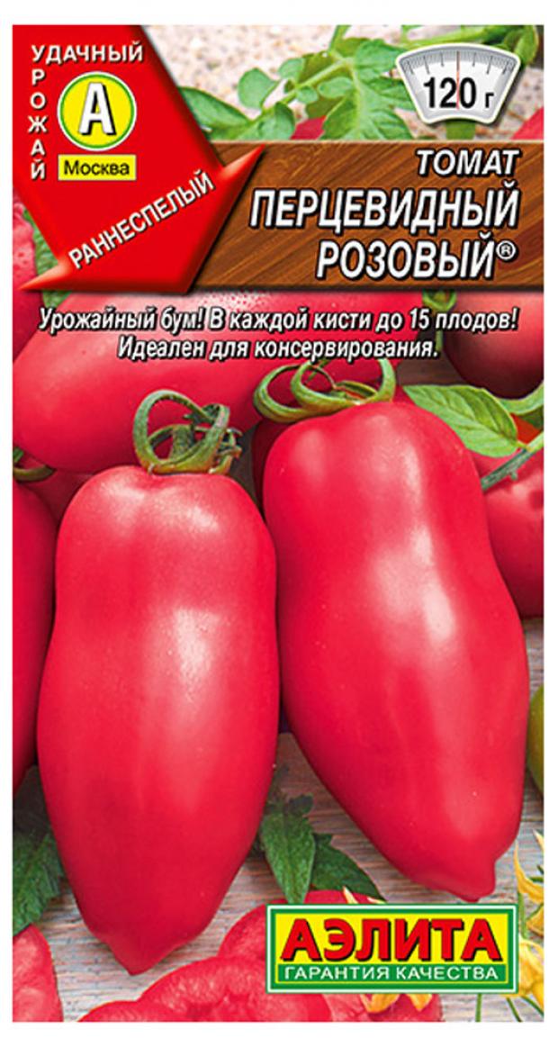 

Семена Томат «Аэлита» Перцевидный розовый, 20 шт