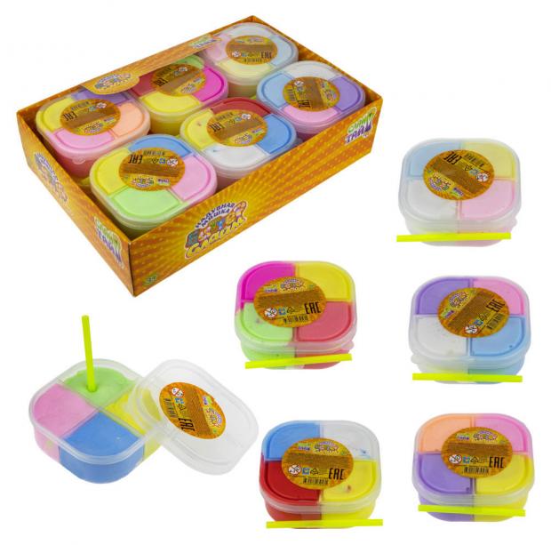 

Слайм 1Toy Баттер слайм с трубочкой, 8.5 см