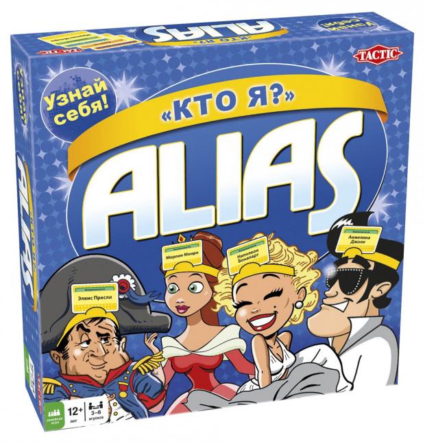

Настольная игра Tactic Games Alias Кто Я