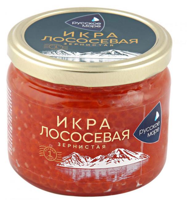 Икра горбуши Русское море лососевая зернистая 310 г 2175₽