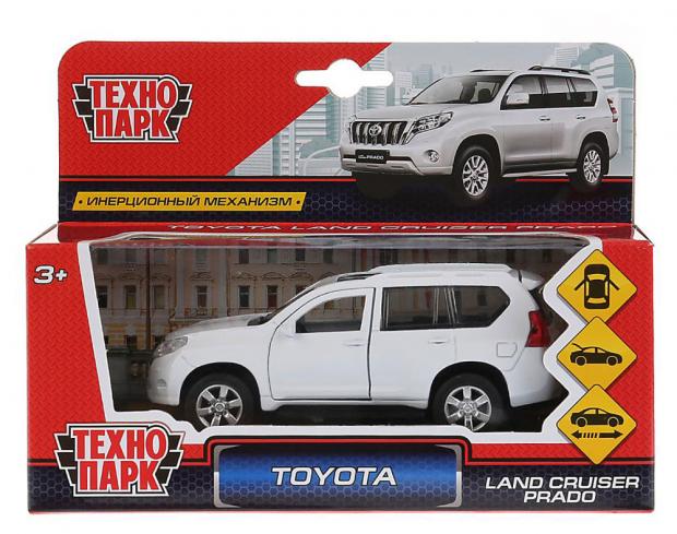Машина металлическая Технопарк Toyota Prado инерционная открывающиеся двери 12 см 488₽