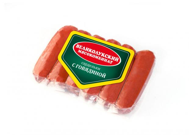 

Сардельки «Великолукский мясокомбинат» С говядиной категории В, 600 г