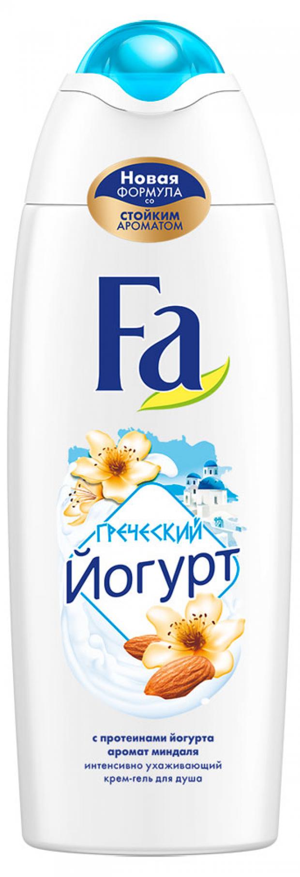 Фа гель д/душа yoghurt греческий миндаль 250мл