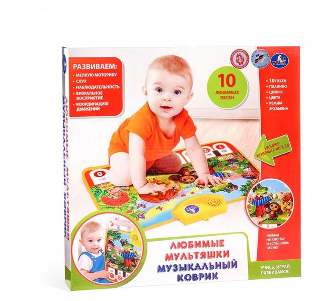 

Коврик музыкальный «Умка» Любимый мультяшки