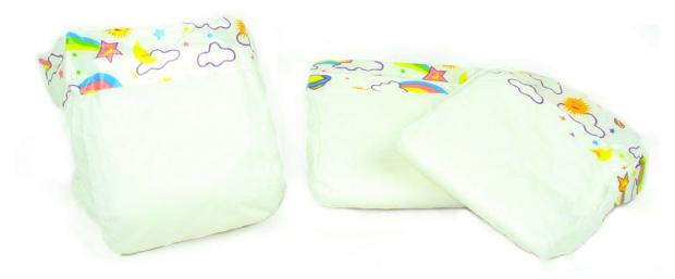 

Набор подгузников для пупса ONE TWO FUN, 3 шт