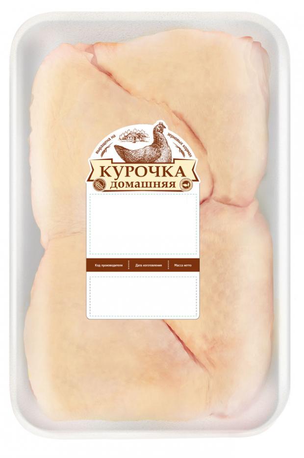 

Бедро цыпленка-бройлера «Курочка Домашняя» охлажденное (0,7-1 кг), 1 упаковка ~0,8 кг
