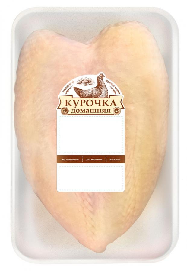 

Грудка цыпленка-бройлера «Курочка Домашняя» охлажденная (0,7-0,9 кг), 1 упаковка ~0,9 кг