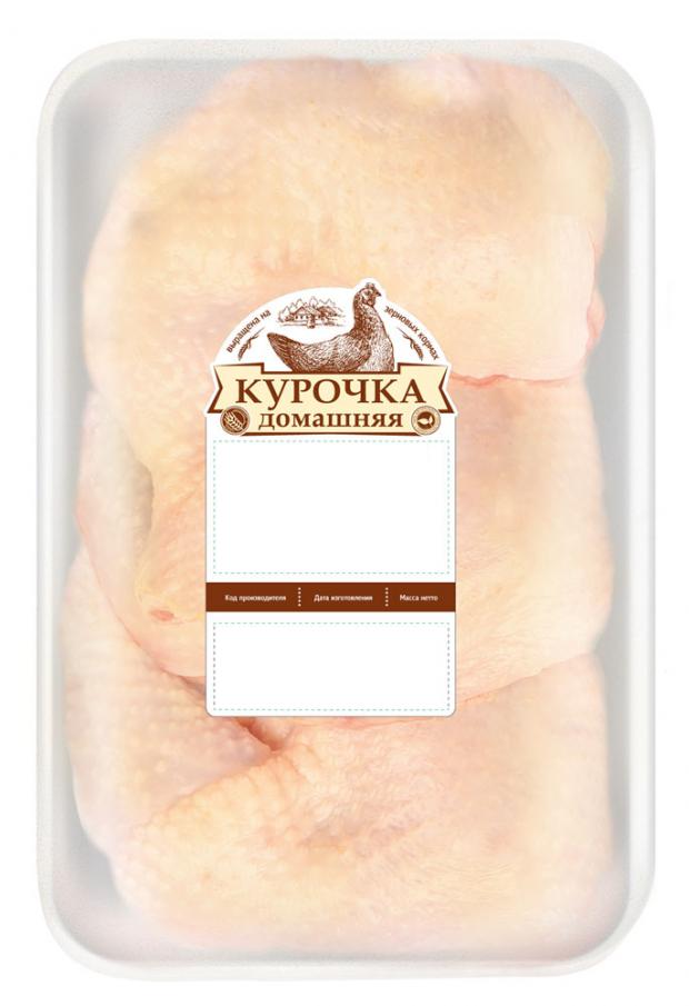

Окорочок цыпленка-бройлера «Курочка Домашняя» охлажденный (0,7-0,9 кг), 1 упаковка ~0,9 кг
