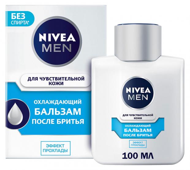 Бальзам после бритья Nivea Men охлаждающий для чувствительной кожи 100 мл 302₽