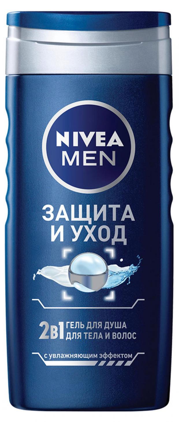 

Гель для душа мужской Nivea Men защита и уход, 250 мл