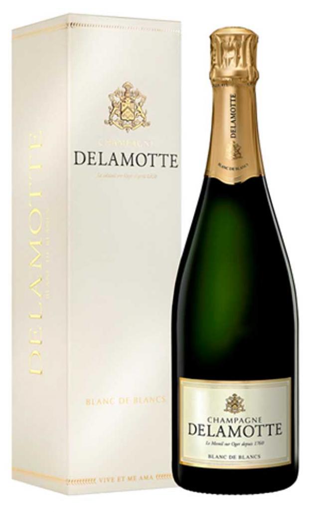 

Шампанское Delamotte Blanc des Blancs в подарочной упаковке белое сухое Франция, 0,75 л