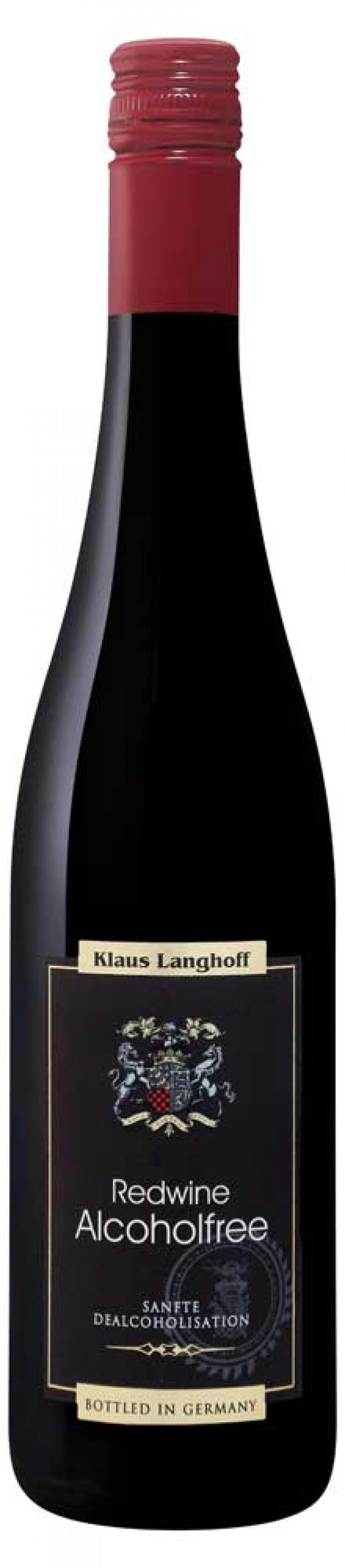 Вино безалкогольное Klaus Langhoff красное сладкое Германия 075 л 564₽