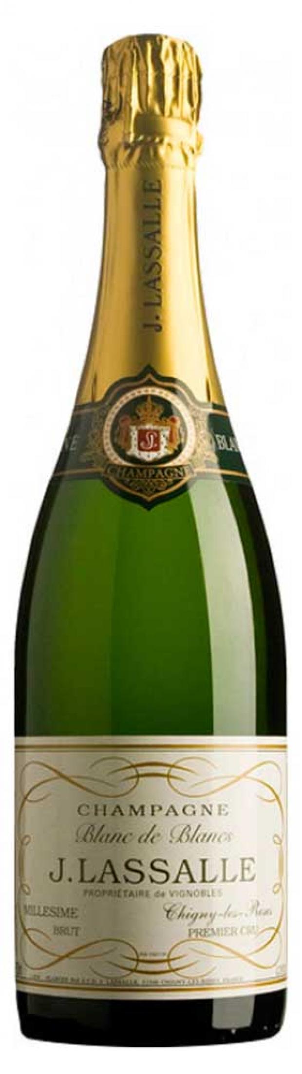 

Шампанское J. LASSALLE Blanc de Blancs белое брют Франция, 0,75 л