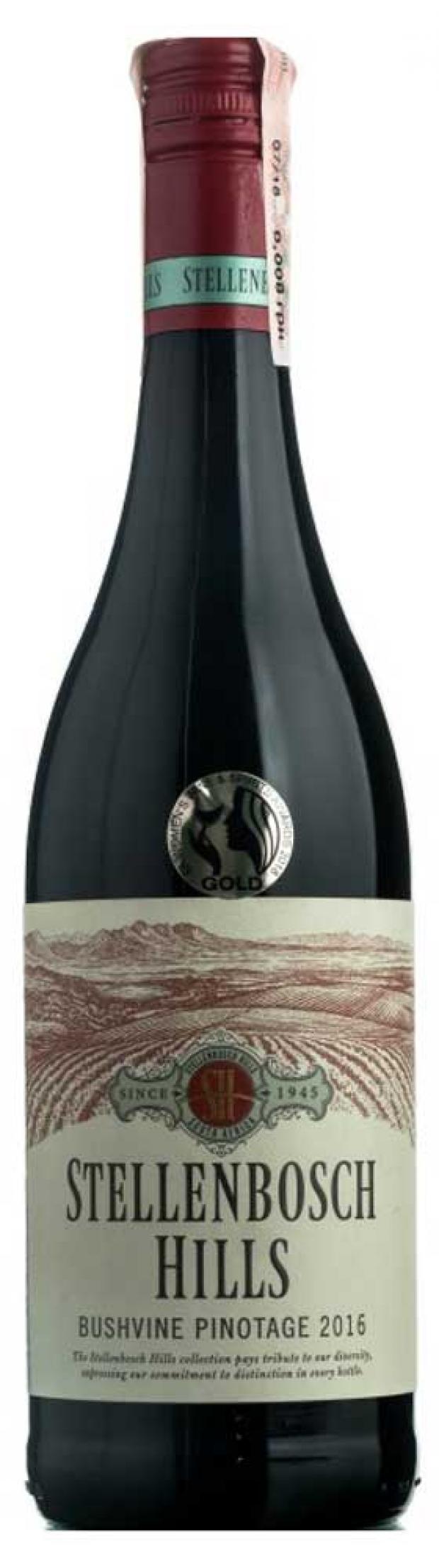 

Вино Stellenbosch Hills Bushvine Pinotage красное сухое ЮАР, 0,75 л
