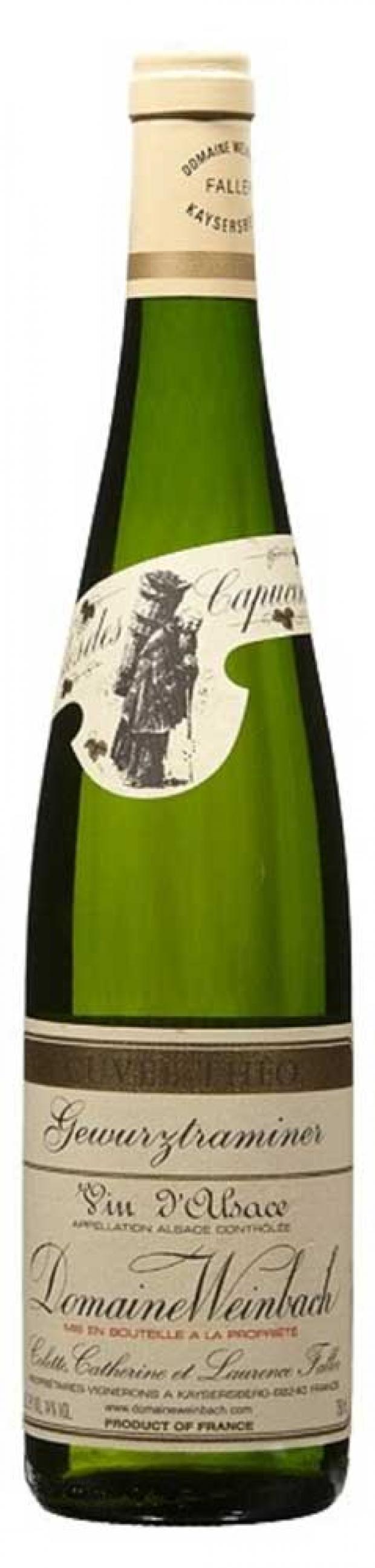 

Вино Domaine Weinbach Gewurztraminer белое полусладкое Франция, 0,75 л