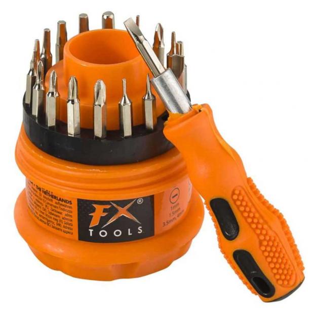 

Отвертка с битами FX Tools, 18 бит