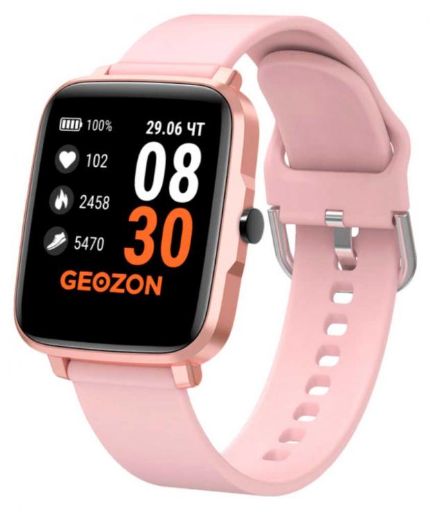 Умные часы Geozon Stayer розовые