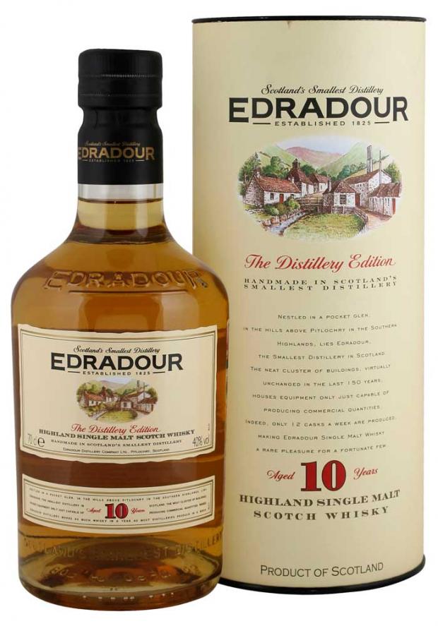 

Виски EDRADOUR 10 лет в подарочной упаковке Шотландия, 0,7 л
