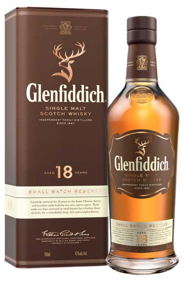 

Виски Glenfiddich 18 лет в подарочной упаковке Великобритания, 0,75 л