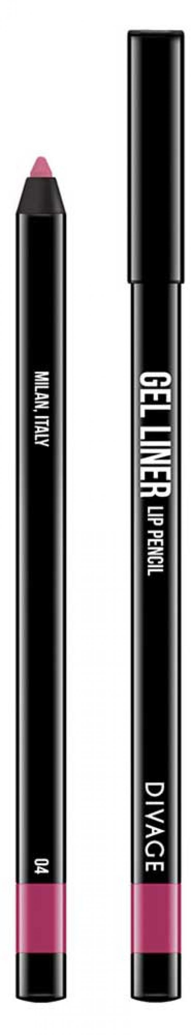 

Карандаш для губ Divage Gel Liner гелевый тон №04, 2 г