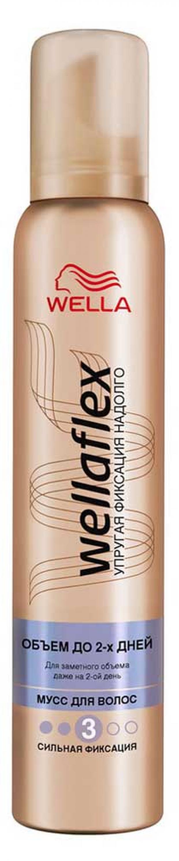 

Мусс для волос Wellaflex сильная фиксация 3, 200 мл