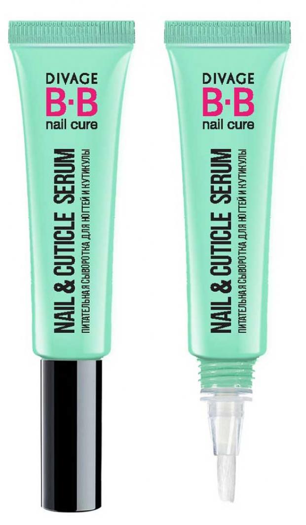 

Сыворотка для ногтей и кутикулы Divage Nail&Cuticle Serum BB nail cure, 6 мл
