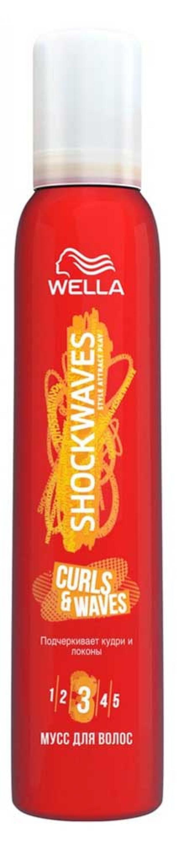 

Мусс для волос Shockwaves Curls&Waves, 200 мл