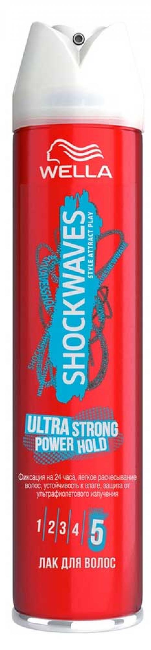 

Лак для волос Shockwaves Ultra Strong Power Hold, 250 мл