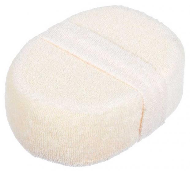 Мочалка для тела Банные штучки из люфы с хлопком 1 шт 168₽