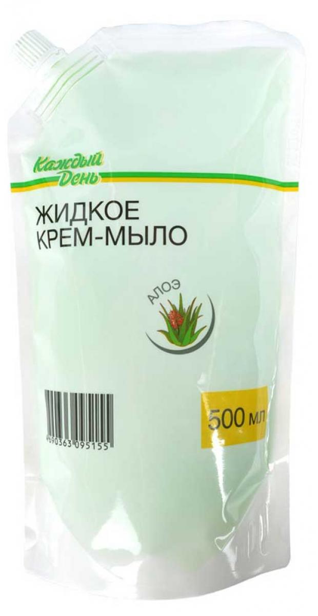 Крем-мыло жидкое Каждый день Алоэ 500 мл 33₽