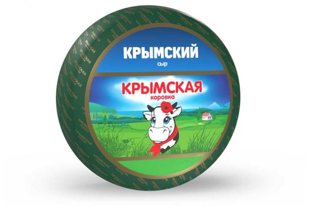 

Сыр полутвердый «Крымская Коровка» Крымский 45%, вес