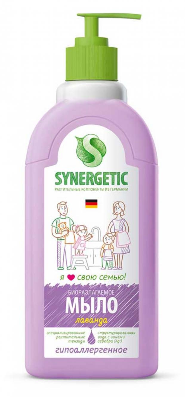 Мыло жидкое Synergetic Лаванда 500 мл 145₽