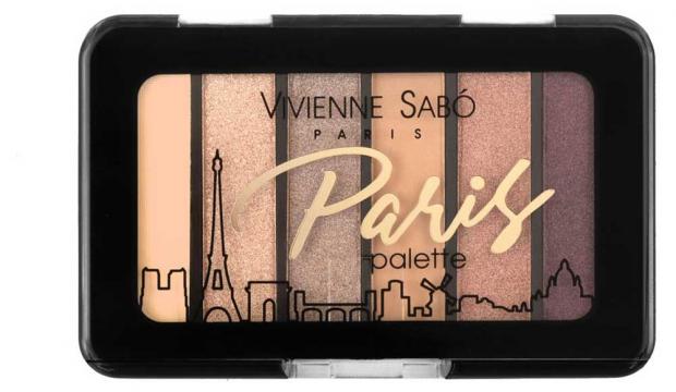 

Тени для век Vivienne Sabo палетка мини 6 цветов Paris тон 03, 1 шт