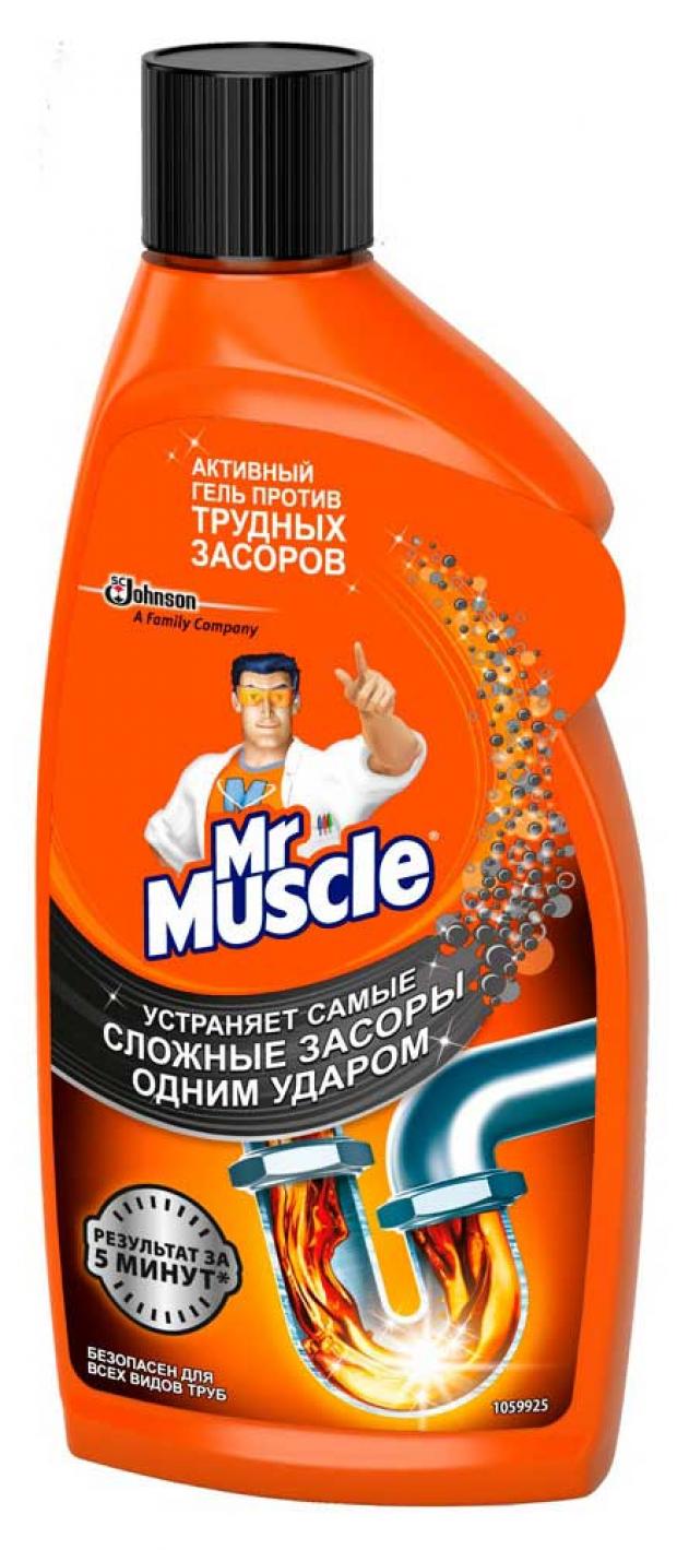 Гель для прочистки труб Mr. Muscle, 500 мл