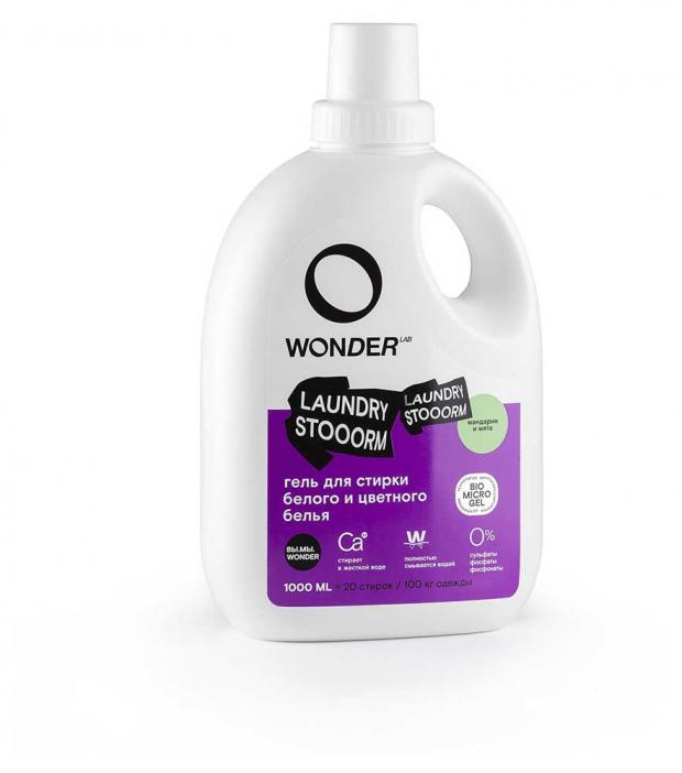 

Гель для стирки Wonder Lab Laundry Stooorm Мандарин и мята, 1 л