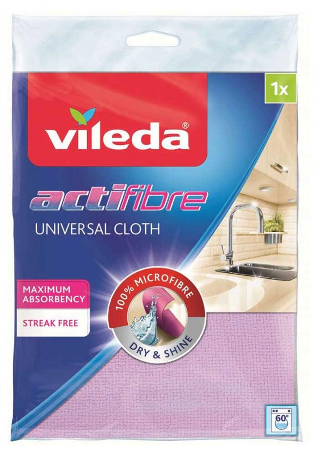 

Салфетка для уборки Vileda AktiFibre, 29 см х 29 см