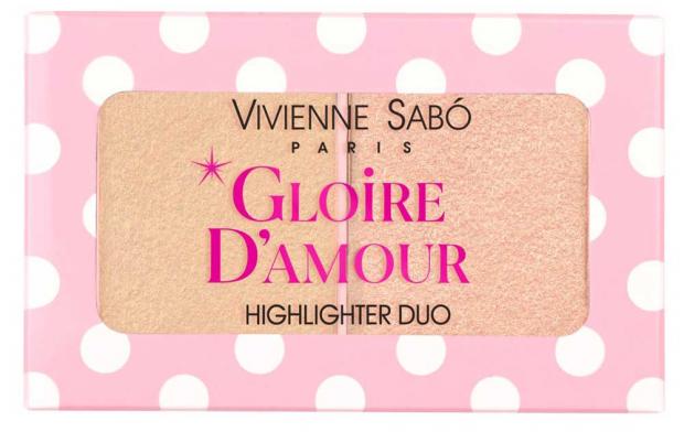 

Палетка хайлайтеров Vivienne Sabo Gloire d'amour мини тон 02