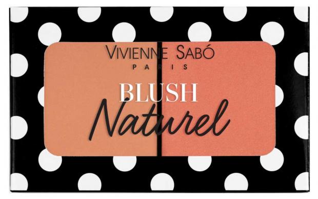 

Румяна двойные Vivienne Sabo Naturel тон 04