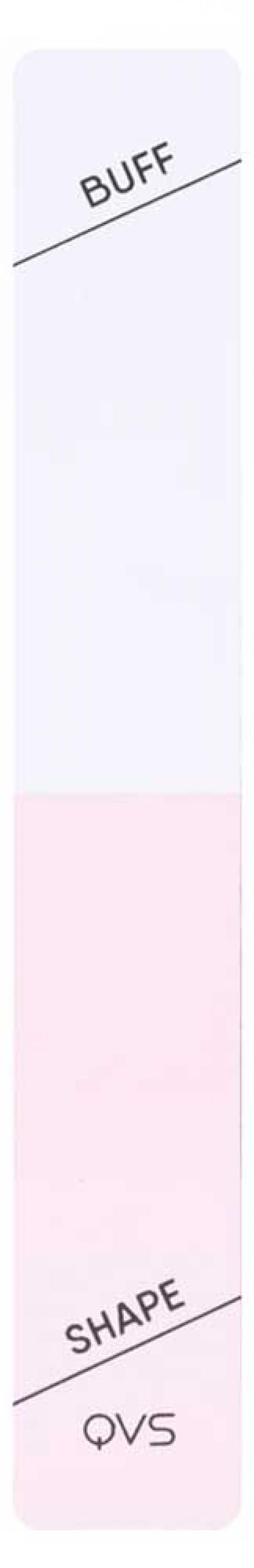 

Баф для ногтей QVS три поверхности на мягкой основе, 1 шт