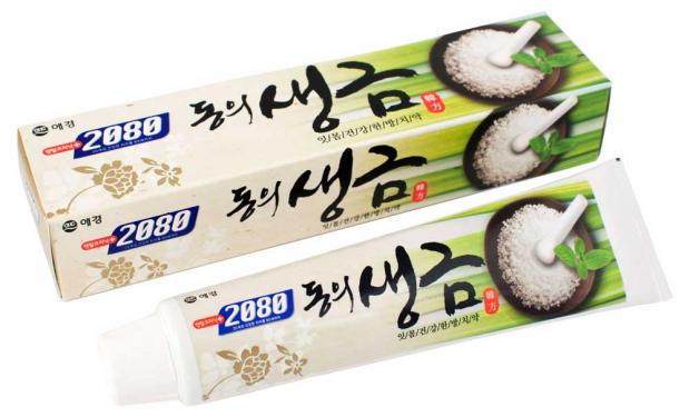 Зубная паста «2080» Лечебные травы и босоли, 120 г